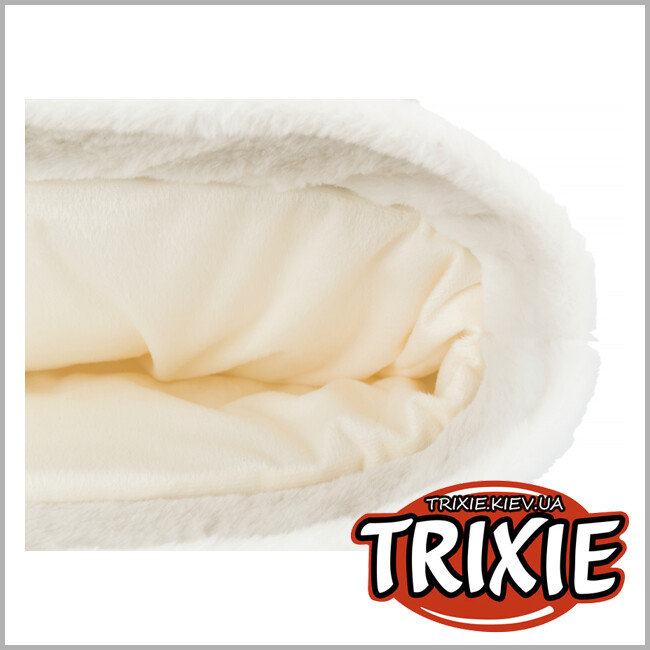 ТРИКСИ Украина - Лежак-пещера Nelli-TRIXIE (54х23х65см, белый/серо-коричневый)