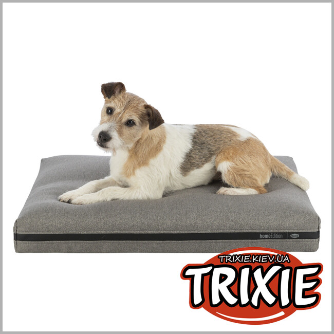 ТРИКСИ Украина - Матрас для собак TRIXIE - Mattress CityStyle (Размер: 70×50см, Цвет: светло-зеленый/синий)