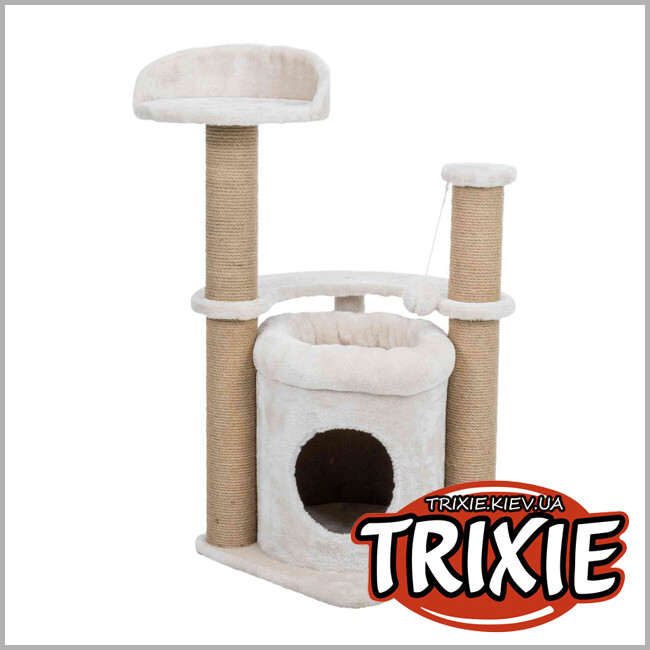ТРИКСИ Украина - Домик-драпак Trixie 44436 для животных "Nayra", 40 × 40 83см,беж