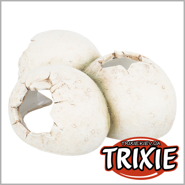 ТРИКСИ Украина - Пещера/грот Trixie 76326 "Яйца" для рептилий (полиэфирная смола), 15х6х12см
