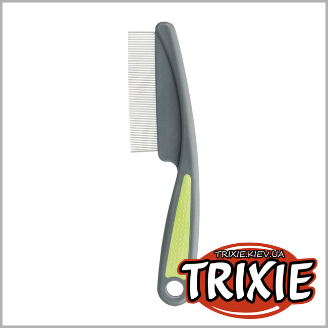 ТРІКСІ Україна - Гребінець з пластмасовою ручкою для гризунів TRIXIE (15 см)