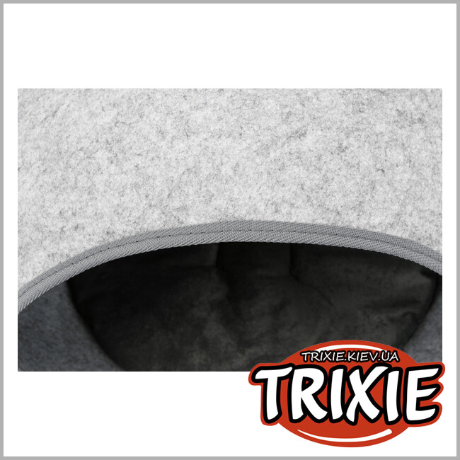 ТРИКСИ Украина - Открывающийся лежак пещера Trixie Luna Cave ( 2в1 с молнией 40*24*46 cм)
