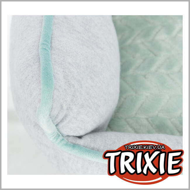 ТРИКСИ Украина - Лежак Junior-TRIXIE (50х40см, серый/мятный)