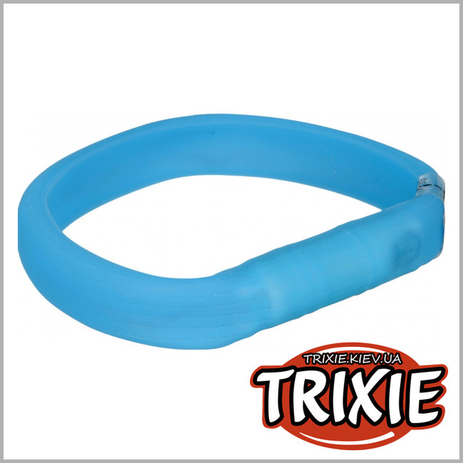 ТРИКСИ Украина - Светящийся ошейник для собак TRIXIE (usb 35см/18мм)