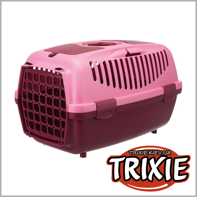 ТРИКСИ Украина - Переноска для собак TRIXIE Capri 2(ягодный/розовый 8кг)