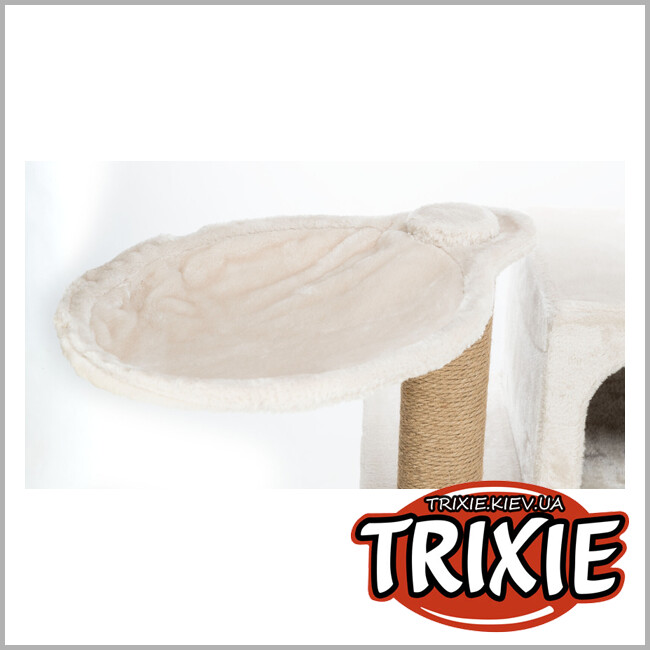 ТРІКСІ Україна - Будиночок-драпак для котів Trixie 44428 "Federico", 60 ​​× 50 142см,світло-сірий
