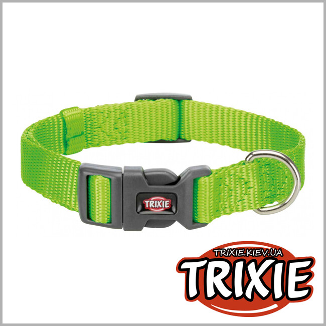 ТРІКСІ Україна - Нашийник Premium-TRIXIE (S: 25-40см/15мм, яблучний)