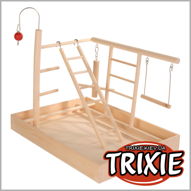 ТРІКСІ Україна - Ігровий майданчик для папуги TRIXIE (34 × 26 × 25 см)