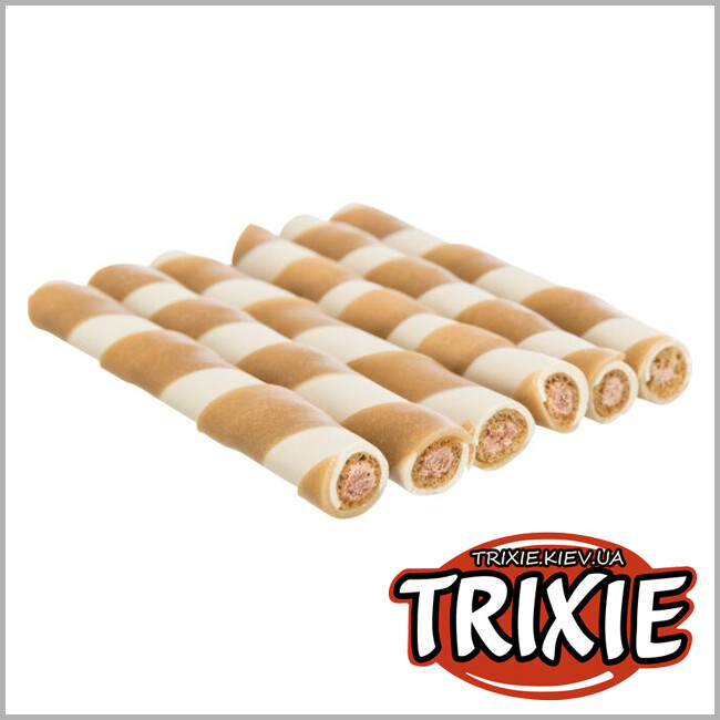 ТРИКСИ Украина - Жевательный рулетик с куриной начинкой TRIXIE (17 г)