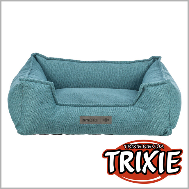 ТРИКСИ Украина - Лежак для животных Trixie 37745 "Gano", 80х65см, петроль