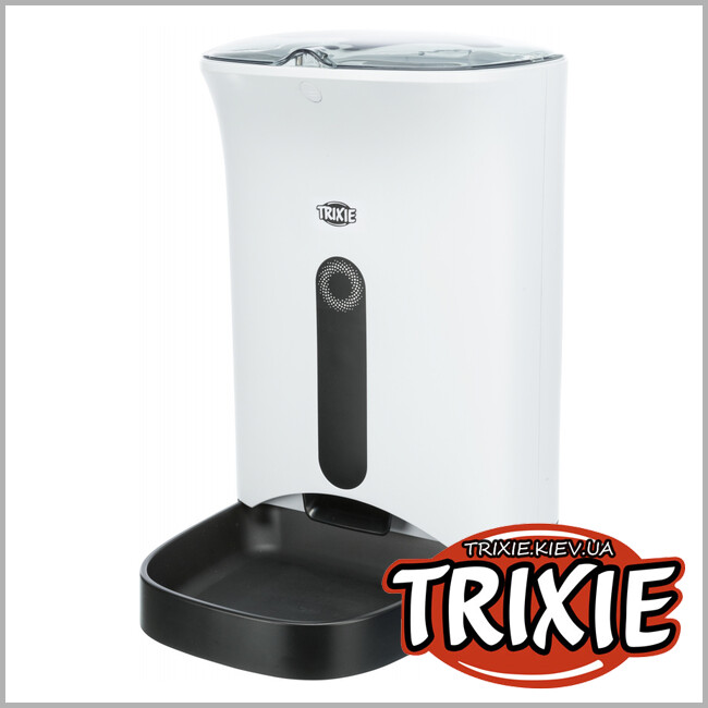 ТРИКСИ Украина - Кормушка автоматическая c динамиком для сообщений Trixie TX8 Automatic Food Dispenser (4.3л / 24*38*19см)