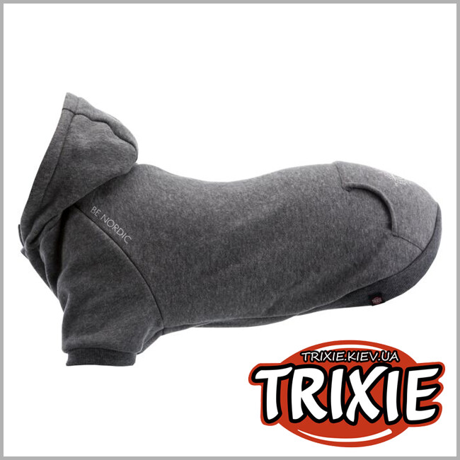 ТРИКСИ Украина - Пуловер для собаки BE NORDIC Hoodie Flensburg TRIXIE (34 cm)