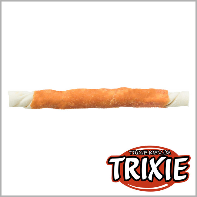 ТРИКСИ Украина - Жевательная палочка с мясом для чистки зубов Trixie Denta Fun  (курица 17см*3шт / 140g)