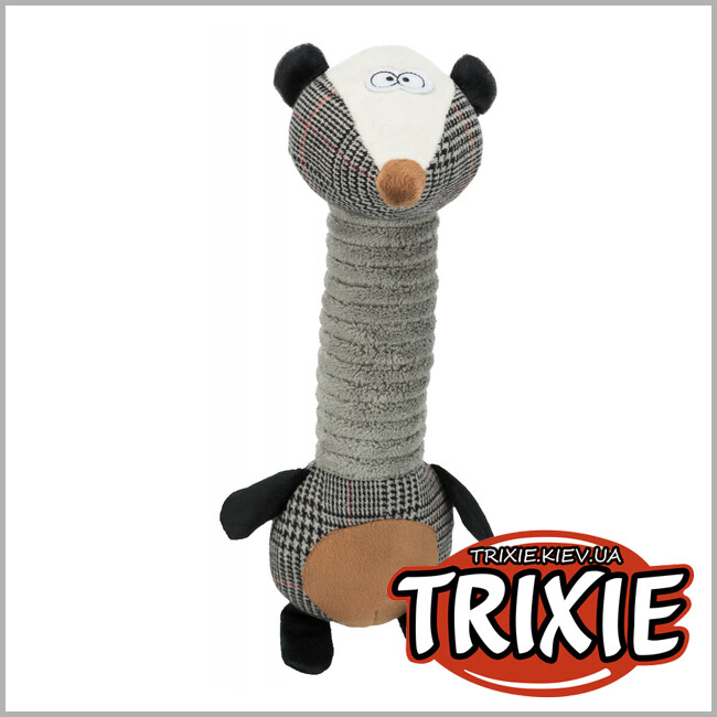 ТРИКСИ Украина - Плюшевая игрушка для собак скунс Trixie Skunk (со звуком 39см )