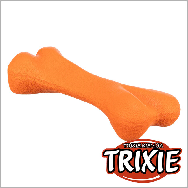ТРИКСИ Украина - Кость для собак Trixie 33195 (резина), 22см