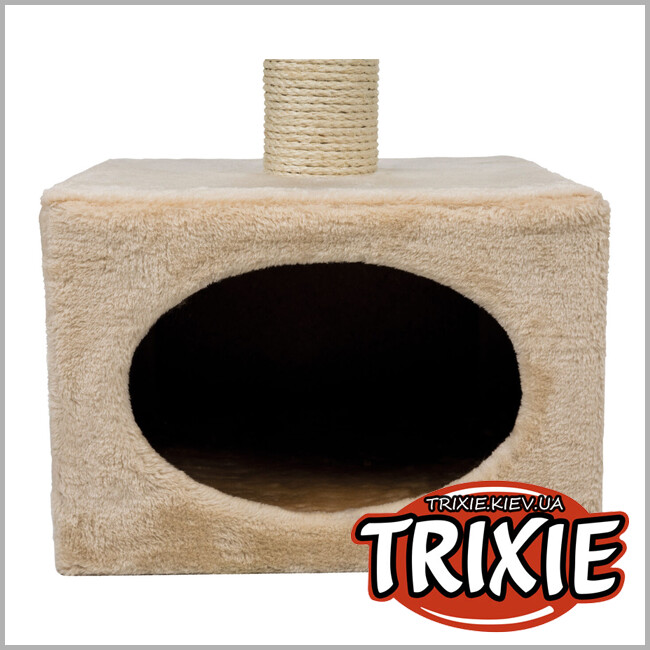 ТРІКСІ Україна - Будиночок-драпак для котів Trixie 43451 "Badalona", 109см, беж