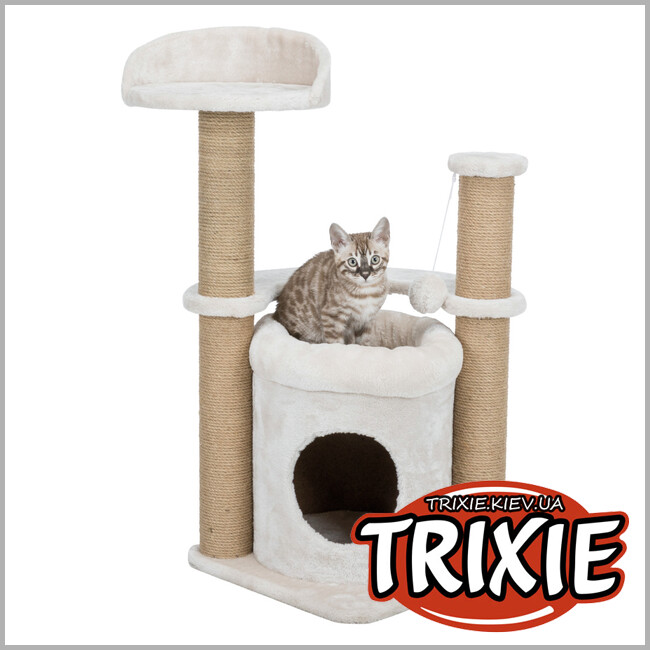 ТРИКСИ Украина - Домик Trixie Nayra Scratching Post (плюш 83см)