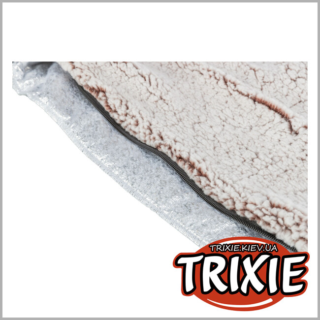 ТРИКСИ Украина - Коврик Trixie "Calida" с теплоотражающей вставкой, 60х45см, бело-коричневый
