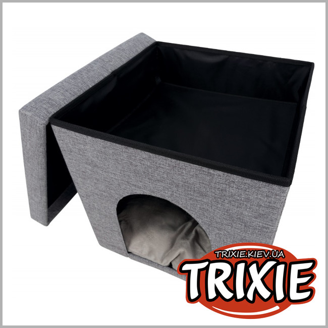 ТРИКСИ Украина - Мягкое место Trixie Alois Cave (38*38*40cm серый)