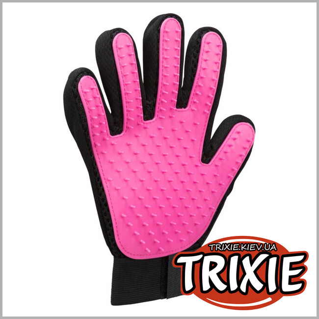ТРИКСИ Украина - Рукавица для ухода за мехом Trixie Fur Care Glove for Cats (16*24 cm)
