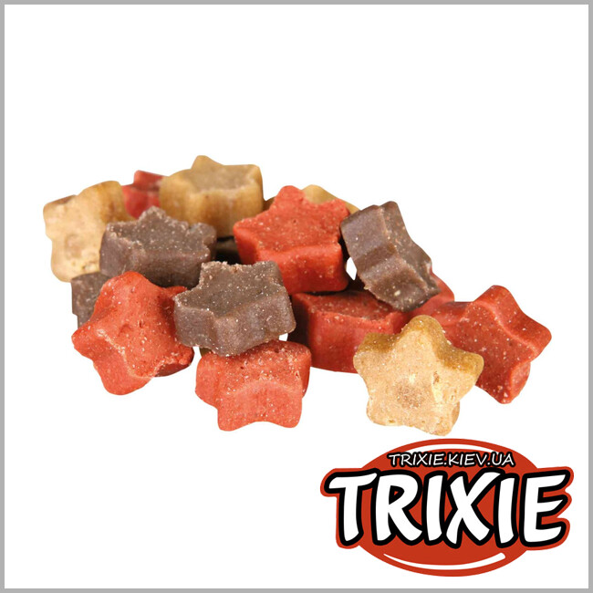 ТРИКСИ Украина - Лакомство для кошек Trixie 42733 Kitty Stars лосось и ягненок 140г