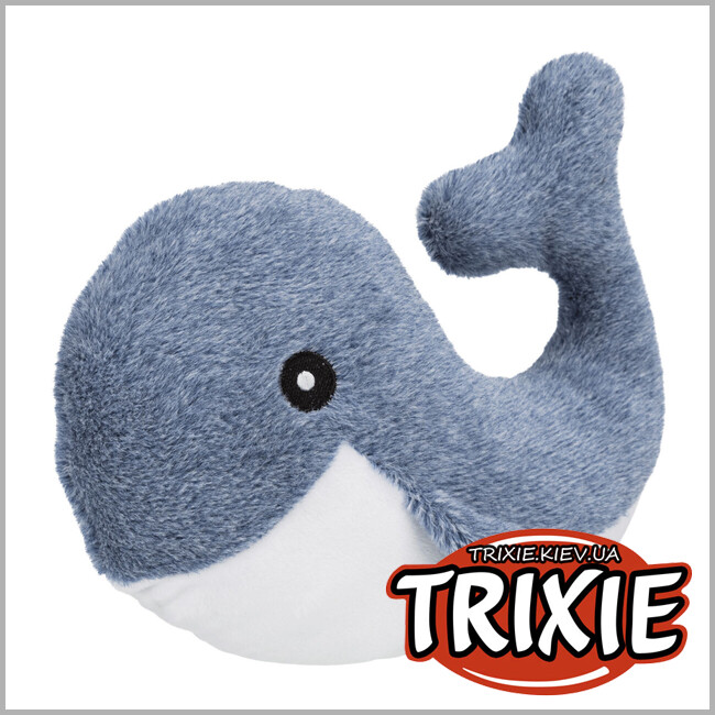 ТРИКСИ Украина - Игрушка для животных BE NORDIC Trixie 36040 кит Брунольд (плюш), 25см