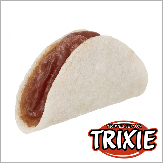 ТРИКСИ Украина - Тако Trixie Denta Fun Duck Tacos (утка, 5.5см/ 100g)