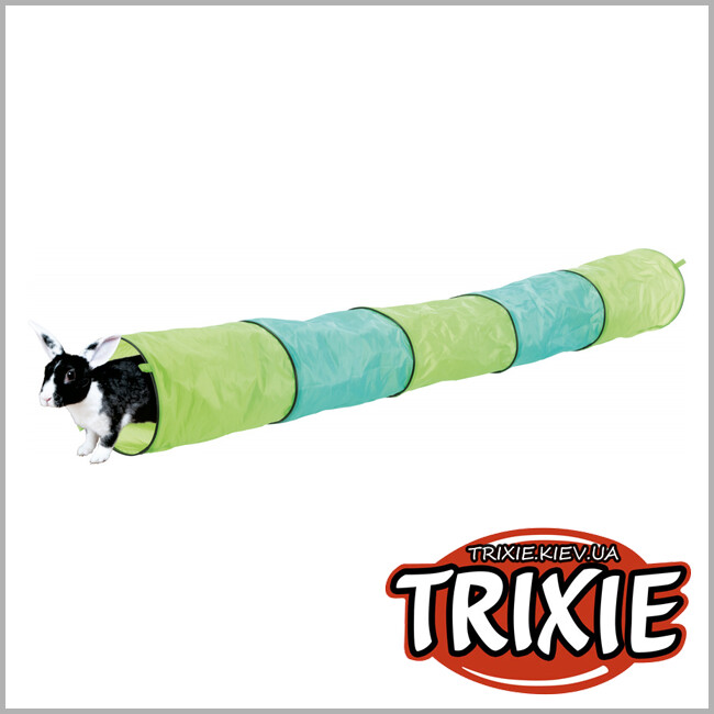 ТРИКСИ Украина - Тоннель Trixie Playing Tunnel (кролика и морской свинки 130cm / 18cm)