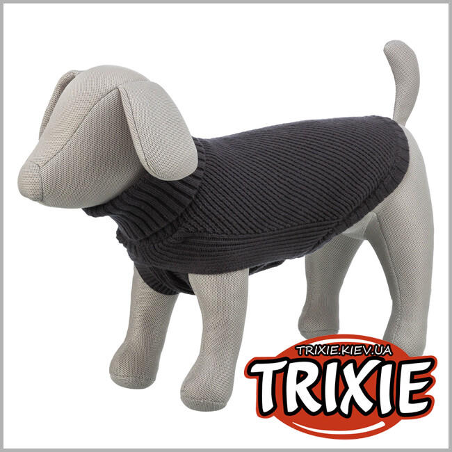 ТРИКСИ Украина - CityStyle пуловер Trixie 680166 "Berlin",М: 45см, антрацит