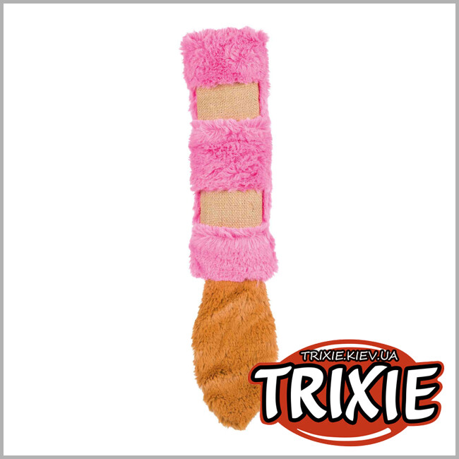 ТРІКСІ Україна - Подушка з хвостиком, з котячою м'ятою TRIXIE (39 см, різні кольори)