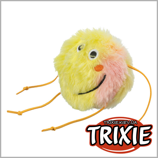 ТРІКСІ Україна - Монстр для собак Trixie 45688 (плюш), 10см, помаранч/жовтий