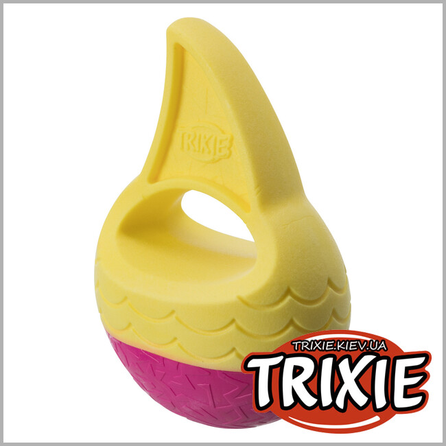 ТРИКСИ Украина - Плавающая игрушка Плавник Акулы TRIXIE Aqua Toy (TRP резина 18 см)