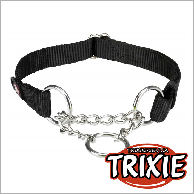 ТРИКСИ Украина - Ошейник-удавка Premium-TRIXIE (35–50см/20мм, черный)