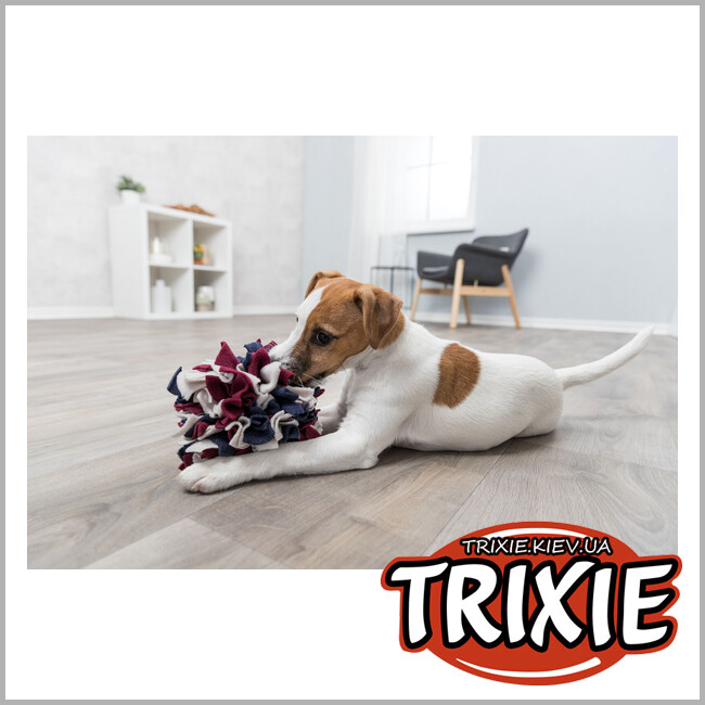 ТРИКСИ Украина - Игрушка Trixie 32047 Sniffing Ball Мяч для сухого корма полиэстер 15 см