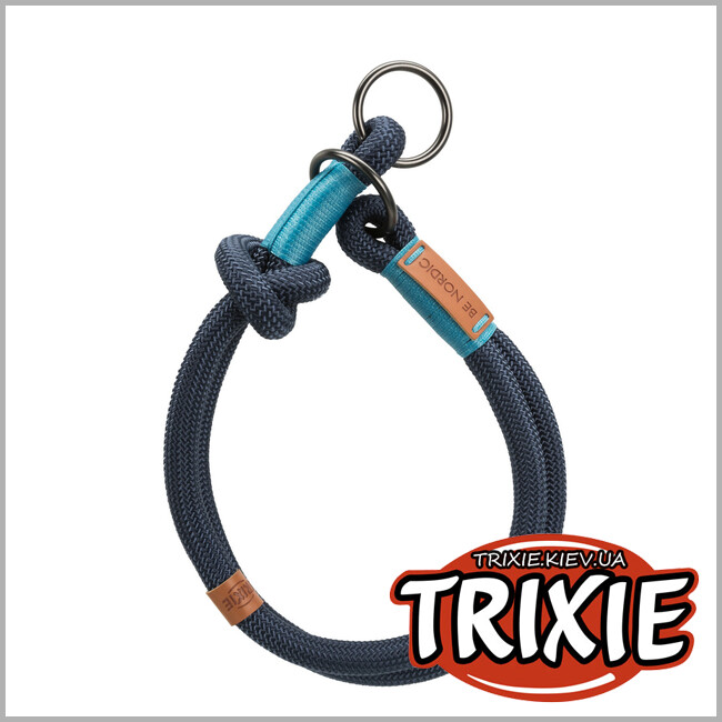 ТРИКСИ Украина - Ошейник-удавка BE NORDIC-TRIXIE (S-M: 40см/8мм, синий/голубой)