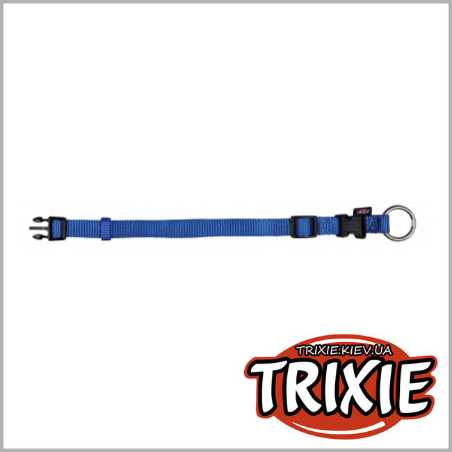 ТРИКСИ Украина - Ошейник для собак TRIXIE - Premium(Размер:30-45см/15мм, Цвет: голуб)