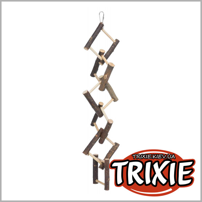 ТРІКСІ Україна - Сходи для птахів TRIXIE - Natural Living (12х58 см)