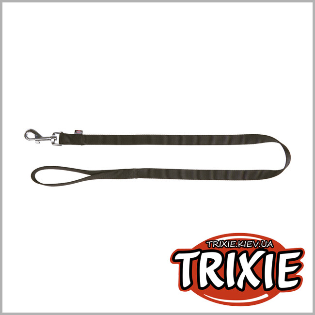 ТРІКСІ Україна - Повідець для собак TRIXIE - Classic (Розмір XS-S: 1.20м/15мм, Колір: чорний, нейлон)
