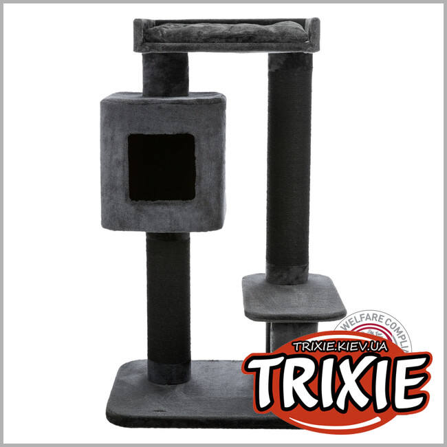 ТРИКСИ Украина - Домик-драпак для животных Trixie 44663 XXL "Izan", 122см,антрацит
