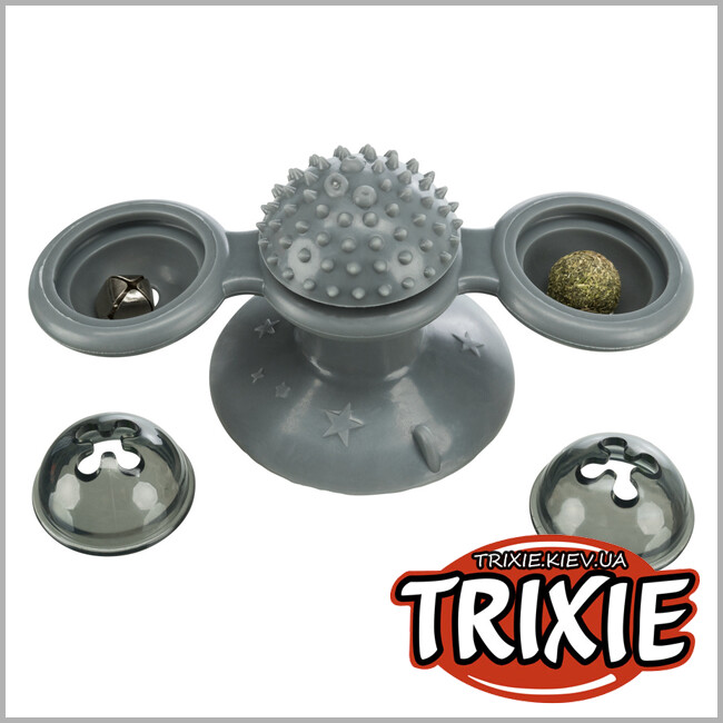 ТРІКСІ Україна - Спіннер на вікно Trixie Window spinner (з дзвіночком 16 см)