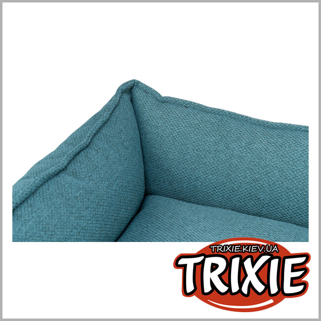 ТРИКСИ Украина - Лежак для животных Trixie 37745 "Gano", 80х65см, петроль