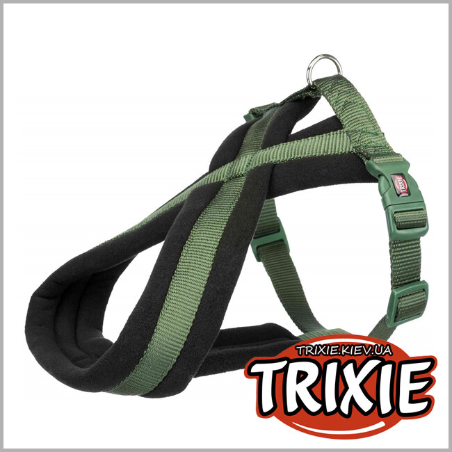 ТРІКСІ Україна - Шлей Premium-TRIXIE ( 70-110 см/25 мм, лісовий)