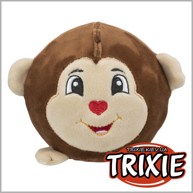 ТРИКСИ Украина - Игрушка Trixie 36022 для собак Обезьяна с эффектом памяти полиэстер кричневая 11см