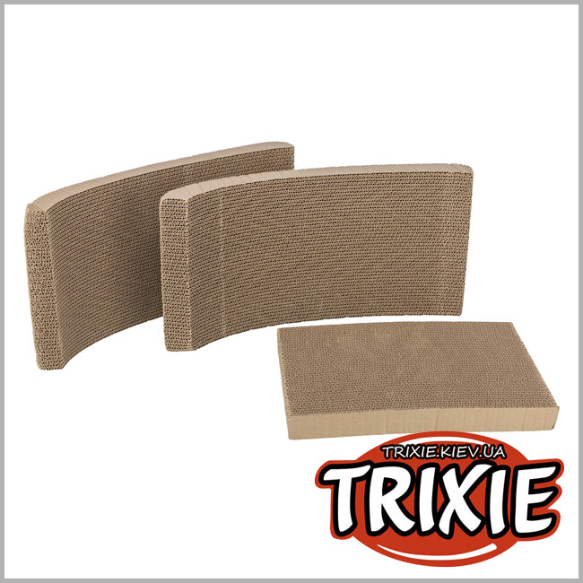 ТРІКСІ Україна - Змінний картон для будиночку котів Trixie 48025-10/ #48025, 53.5см/27.5см