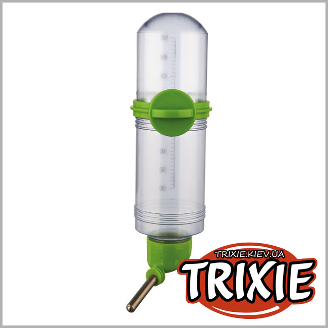 ТРИКСИ Украина - Поилка для грызунов Trixie Plastic Water Bottle (Обьем: 500мл)