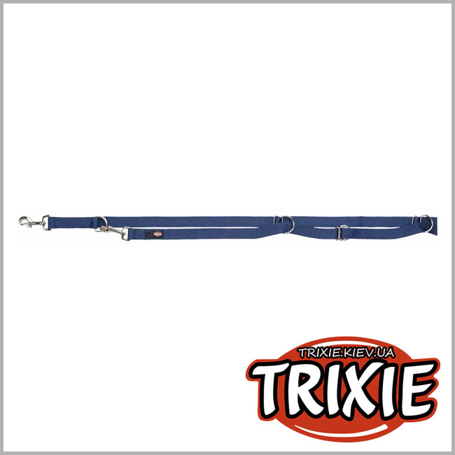 ТРИКСИ Украина - Поводок Premium длинный-TRIXIE (Размер L-ХL: 3.00м/25мм,индиго)