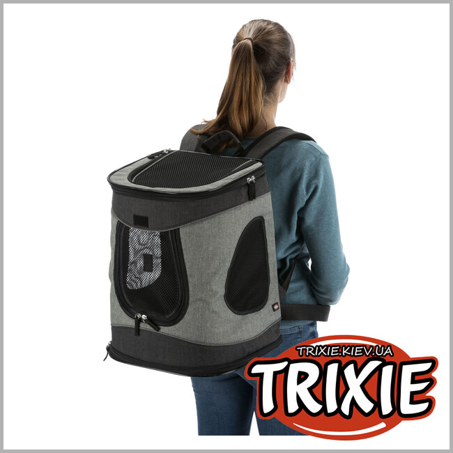 ТРИКСИ Украина - Рюкзак для переноски животных Trixie 28944 Backpack Timon 34×44×30 см, до: 12 кг
