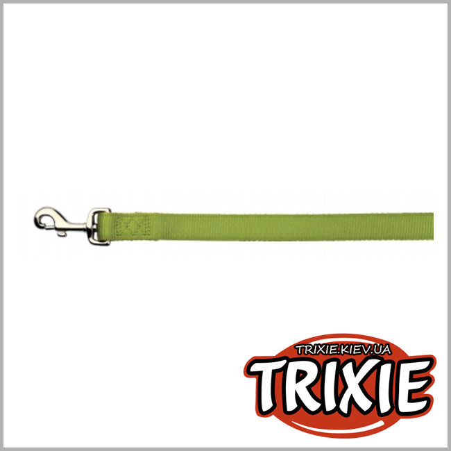 ТРИКСИ Украина - Поводок для собак TRIXIE - Premium (Размер:1м/20мм, Цвет:зеленый, нейлон)