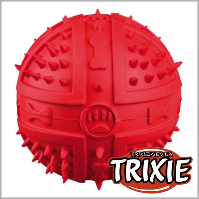 ТРИКСИ Украина - Мяч с пищалкой для собак TRIXIE (Размер: 9см)