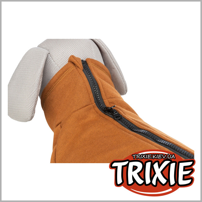 ТРИКСИ Украина - Свитшот для собак Trixie 680725 CityStyle "Amsterdam", S: 40см, ржавчина